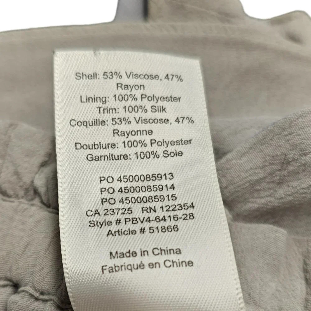 Aritzia Wilfred Montrouge Shorts Flowy Crepe Size Small - Picture 7 of 7